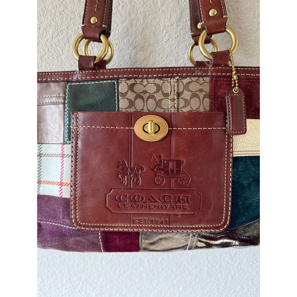 Coach Patchwork Tote - image 4